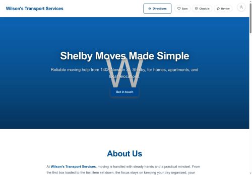 Preview of your live website