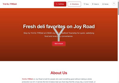Preview of your live website